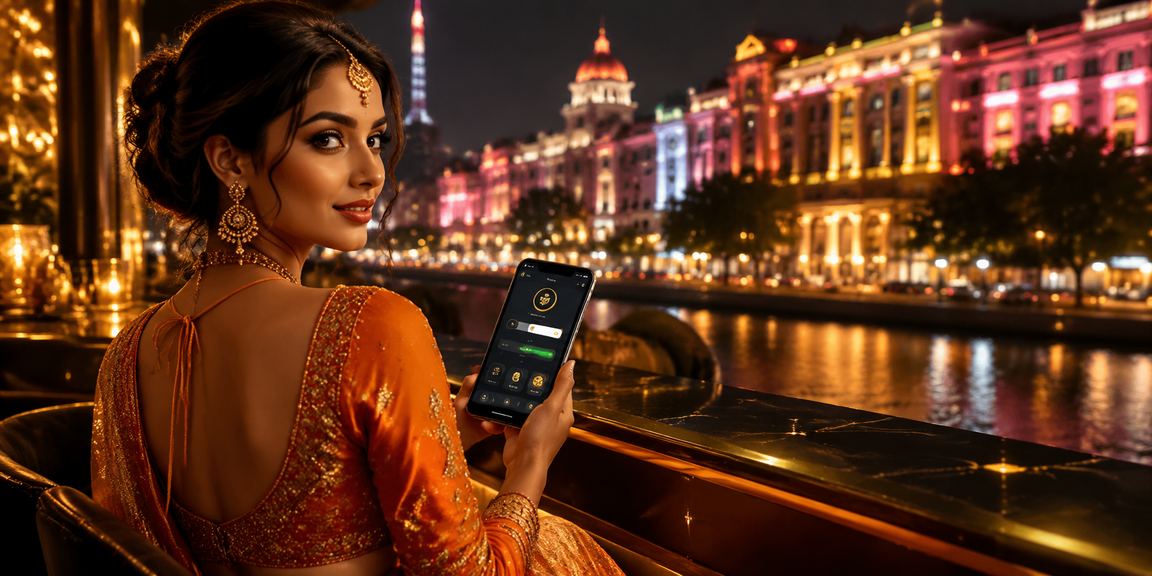 Mobile device showing mp20 Aviator game interface during cricket match